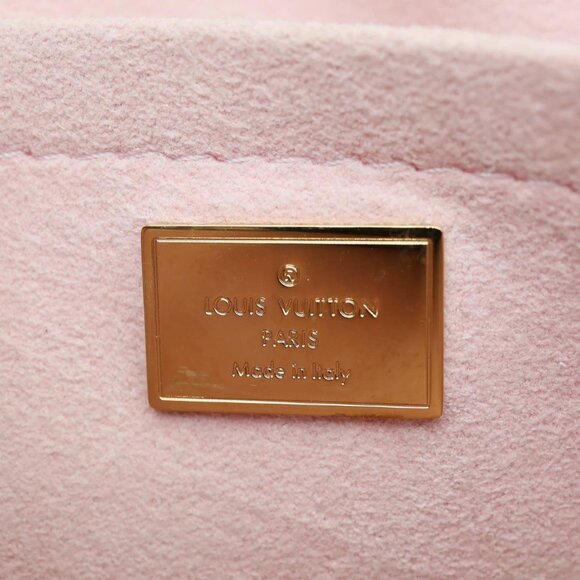 Louis Vuitton Spring Street Monogram Vernis Leather Shoulder Bag Rose Ballerine - Picture 12 of 12